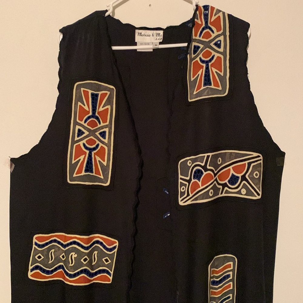 Marcia & Me & Co.Funky Cut-Away Laganlook Duster Cardigan - Picture 2 of 7